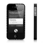 Diamond Bling Bumper 4/4S (Sort)